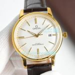 AAA Copy Omega Seamaster Date Yellow Gold Case 9015 Automatic Watch 40mm 